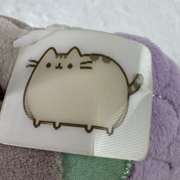 Pusheen Mermaid Plush Stuffed Animal By Gund Cute Cat Toy Purple & Green Scales - Picture 2 of 6